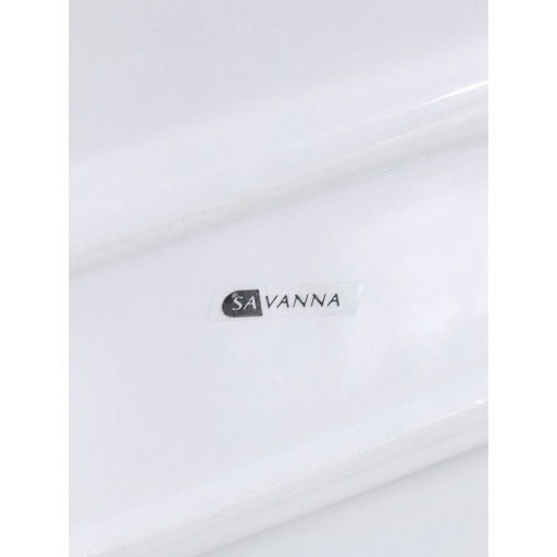 Дозатор для моющего средства с подставкой для губки SAVANNA Природа, 450 мл, цвет белый