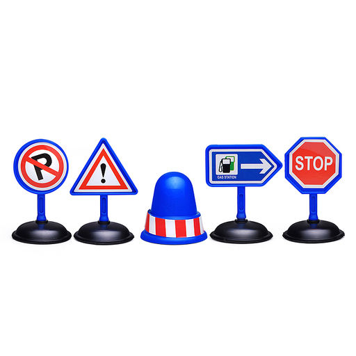 Набор с дорожными знаками "Дорожный спецназ",в  коробке