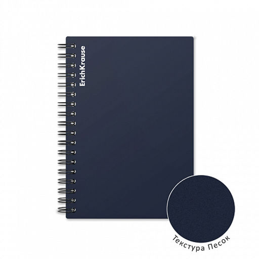 Цена за 60 шт. Тетрадь общая с пластиковой обложкой на спирали ErichKrause Classic, ассорти, А5, 60 листов, клетка  фото 8