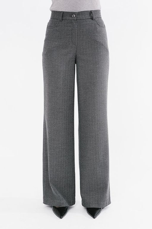 NOBBY, Женские брюки 441-39 (серая ёлочка)  фото 3