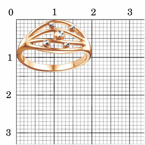КОЛЬЦО 24015285-5 - Красная пресня фото 2