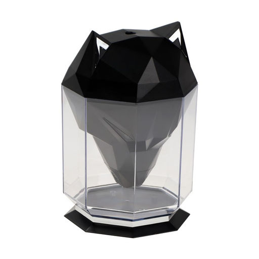 Увлажнитель воздуха Luazon HM-12 «Волк», ультразвуковой, 650 мл, 2 Вт, погружной, USB, чёрный