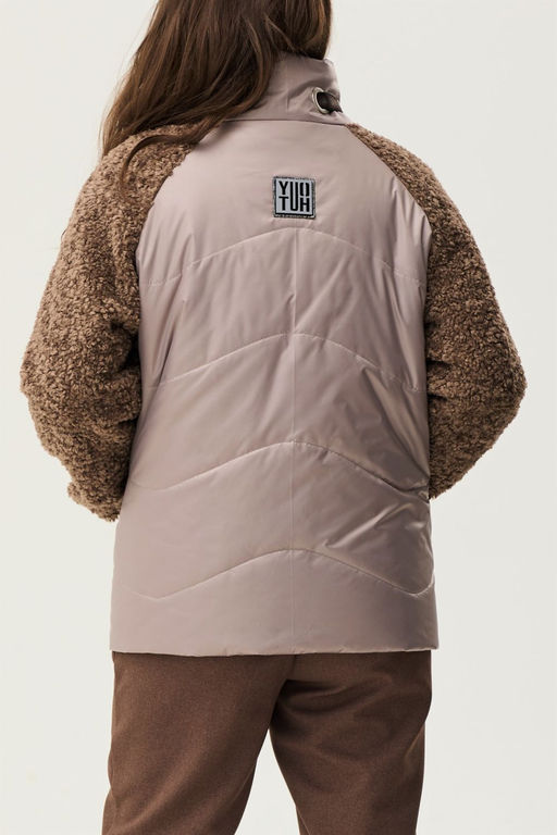 Куртка Magia mody 2339 коричневые тона