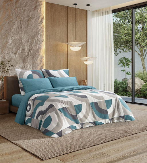 Постельное белье Бриони Евро (простыня на резинке 180*200 см) + 4 наволочки - Ecotex фото 6