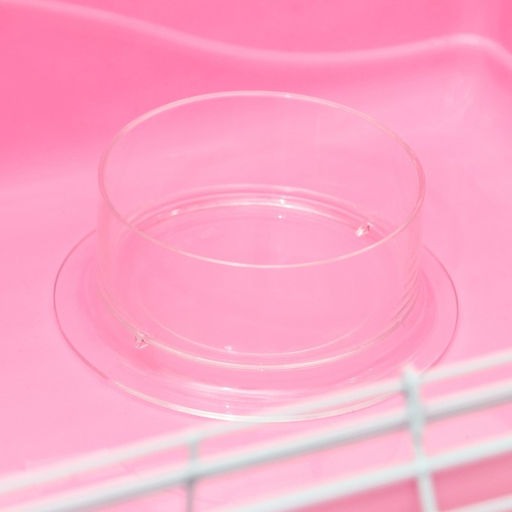 Клетка для грызунов с туннелем, выносным домиком и наполнением, 47 х 30 х 38, см, розовая - Пижон фото 6