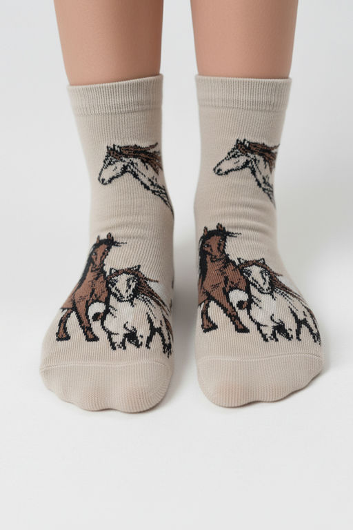 Носки женские Лошадки (набор 3 пары) - Berchelli фото 18