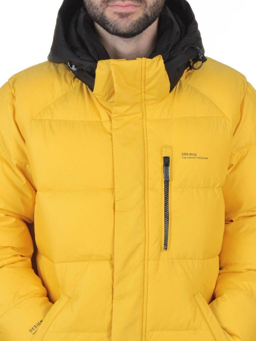6196 YELLOW Куртка мужская зимняя (200 гр. холлофайбер)