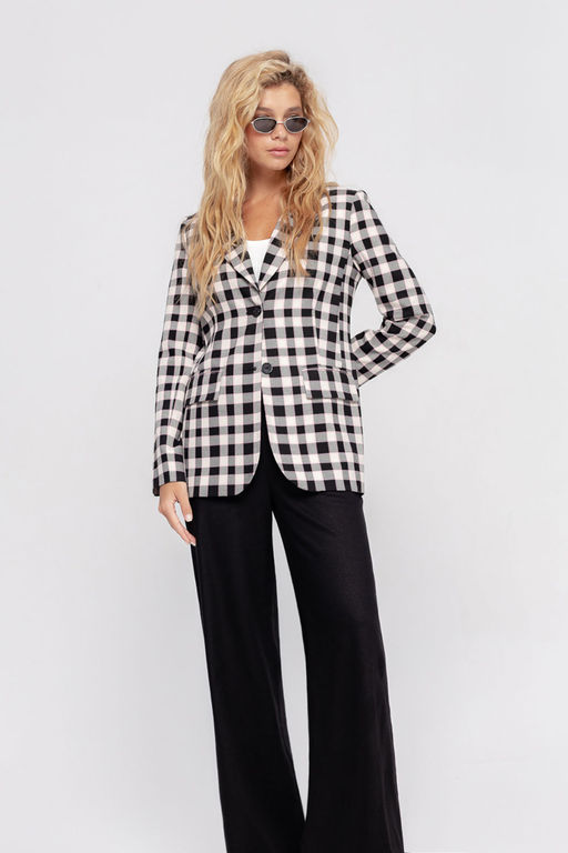 Костюм Pirs 4711 черно-розовая клетка+ черный  фото 3