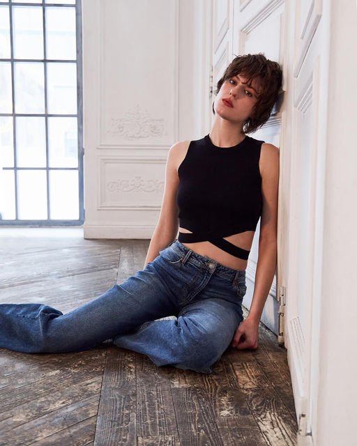 Блузка-топ с открытой зоной талии - Incity фото 2