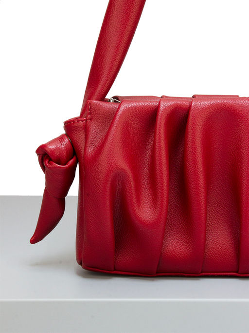 LACCOMA сумка Алиса-23-L815 красный эко кожа хлопок фото 3