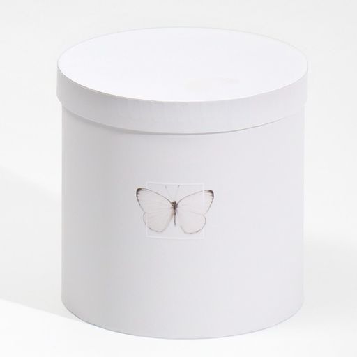 Набор круглых подарочных коробок 5 в 1 Бабочки, 23 23 25 15 15 15 см - Дарите счастье фото 26