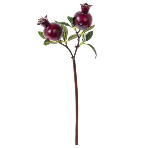 Ветка искусственная Гранат, L10 W7 H31 см, 2в. - Remeco фото 2