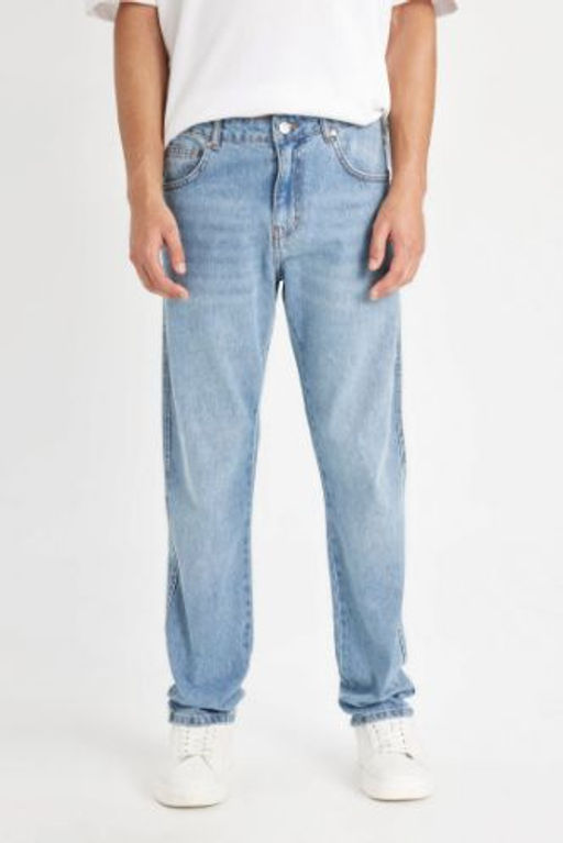 Straight Fit Normal Kal?p Normal Bel Boru Paca Jean Pantolon