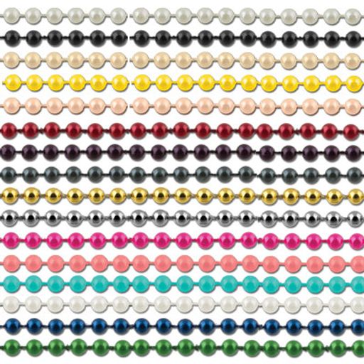 Бусина Zlatka на нити под жемчуг пластик PSB-03 5 мм 5 х 3 м 0.03 м №24 под серебро