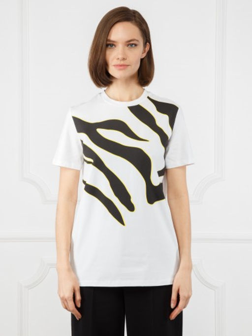 Футболка женская ZZ-WR020301-S10 black-white - Eleganzza фото 2
