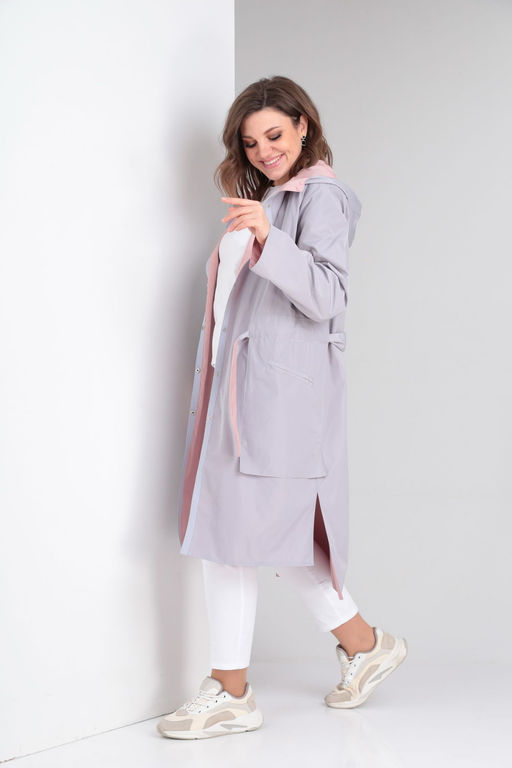 Куртка Diamant 1914-Р беж-какао фото 415