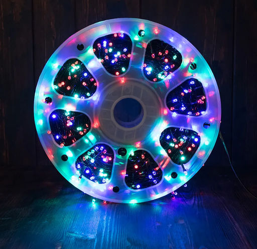 Гирлянда МИКС свечения 50М, 300LED, 7 РЕЖИМОВ, 220В - Family фото 3