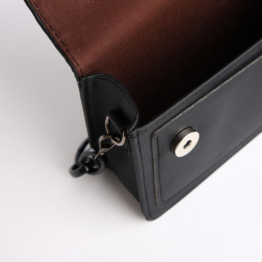 Сумка женская-мессенджер, цвет черный 17*14*6 см - Nazamok фото 6