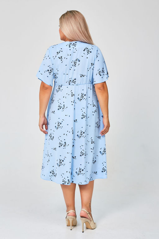 Платье Luxury Moda 1354 голубой