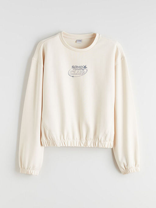 Bisiklet Yaka Soft Touch K?z ?ocuk E?ofman Tak?m