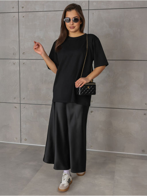 Футболка Базовая Шоколад женская - София фото 14