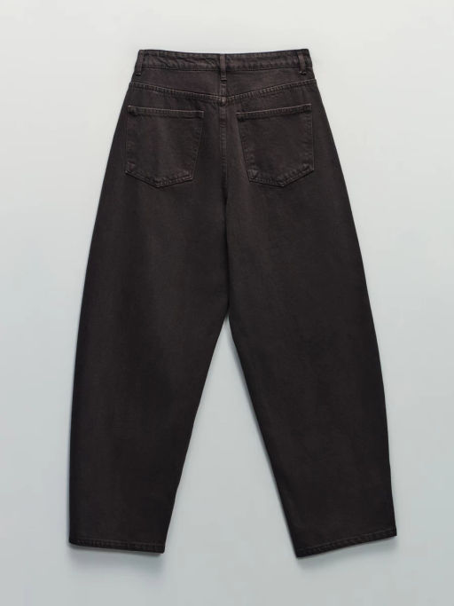 Джинсы barrel с высокой посадкой / Zarina  фото 8