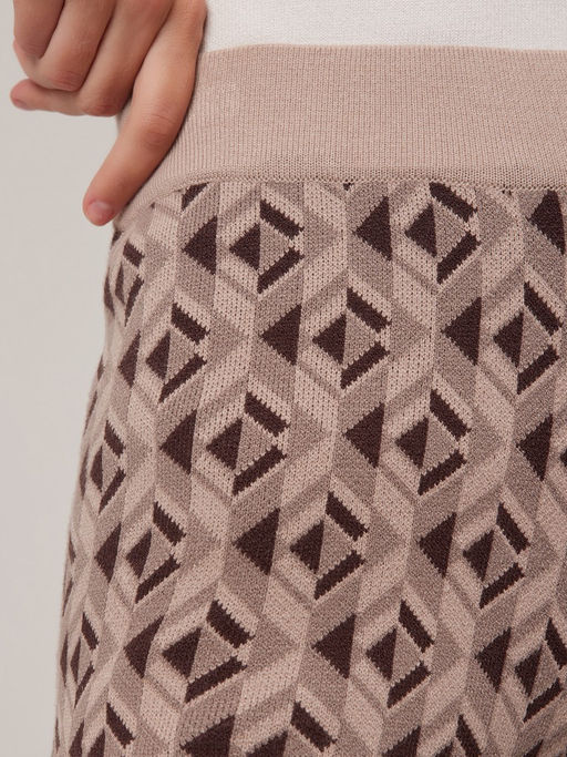 Брюки женские 1231156001 beige/brown - Eleganzza фото 6