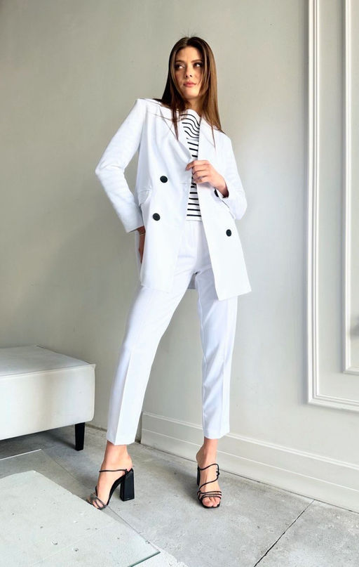 Жакет AURA 1057-176 белый  фото 3