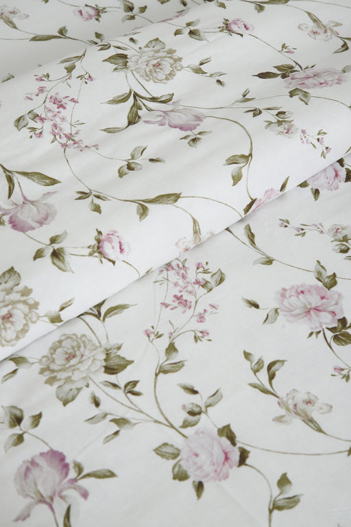 Пододеяльник поплин Пиония