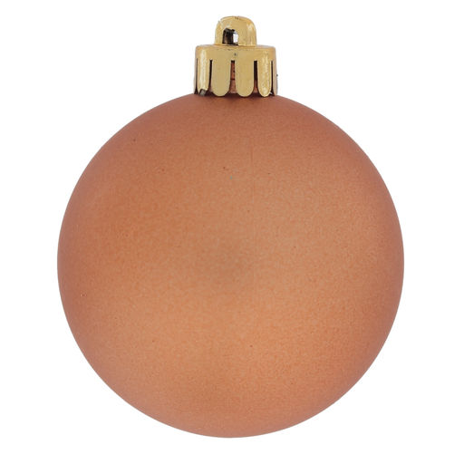 Набор из 6шт Украшение новогоднее "Шар", D 6 см, L17,5 W6 H11,5 см