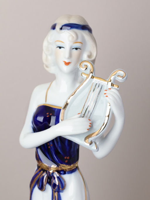 Статуэтка Девушка с арфой 30 см / XH-0821 /уп 24/ - Галеонтрейд фото 2