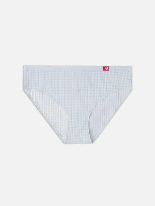 Цена за 2 штуки! Трусы классические женские голубые в клетку - Mark formelle фото 8