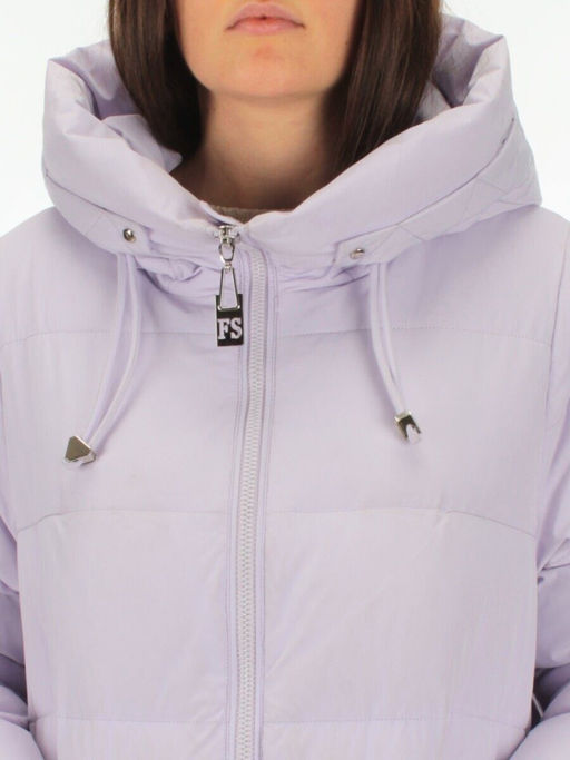 H303 LILAC Пальто зимнее женское (200 гр. холлофайбер) - Fashion фото 11