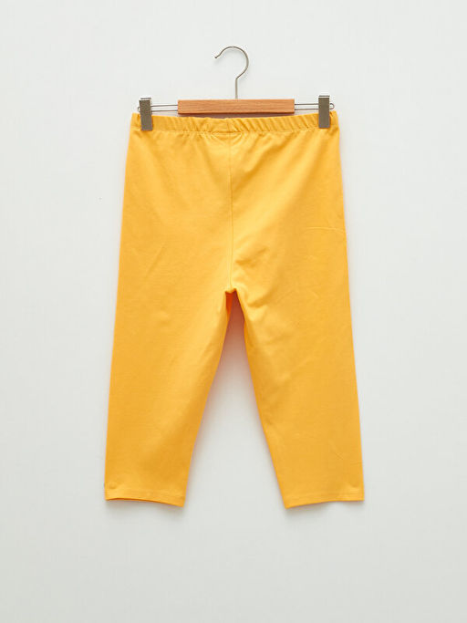 Beli Lastikli Basic Pamuklu K?z ?ocuk Tayt - Waikiki фото 2