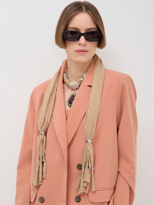 Шарф с кулоном SV-64-191 - Tantino фото 3