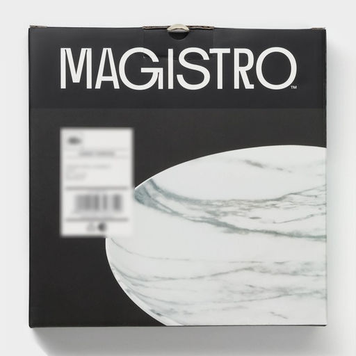 Десертные тарелки Magistro Real Marble, d=21 см, набор 2 шт., фарфор, белые фото 10