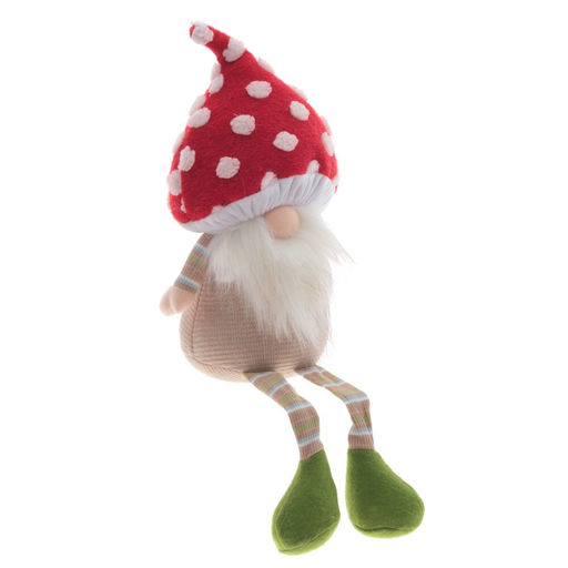 Игрушка набивная "Гриб", L14 W10 H46/27 см, 2в.