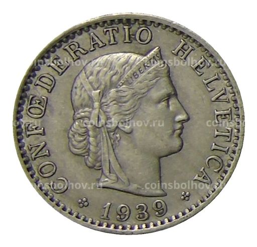 20 раппенов 1939 года Швейцария
