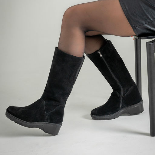 5B5711 ЖЕН Сапоги нат.кожа нат.мех+шерсть ТЭП - Юничел фото 6