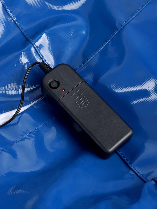 Тюбинг – ватрушка Burger, LED-подсветка, диаметр чехла 93 см, разноцветная