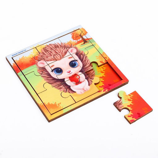 Пазл Ёжик - Лесная мастерская фото 11