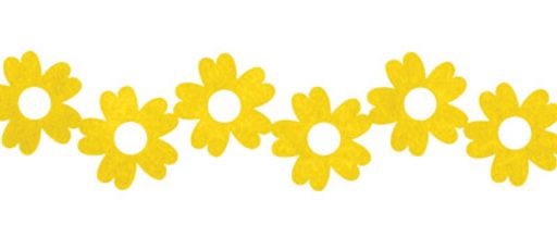 Annet лента из фетра JFC-01 5 шт СК/Распродажа