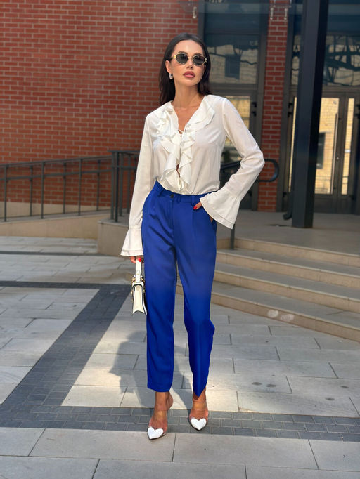 Блуза AURA 2167-170 белый фото 2