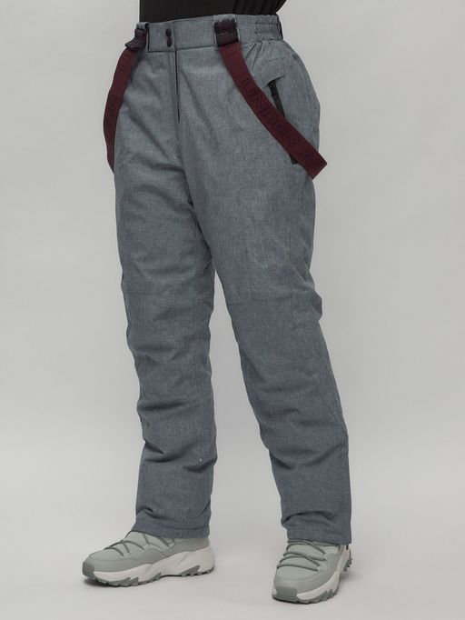 Горнолыжный костюм женский большого размера красного цвета 02272-3Kr - Chunmai фото 23