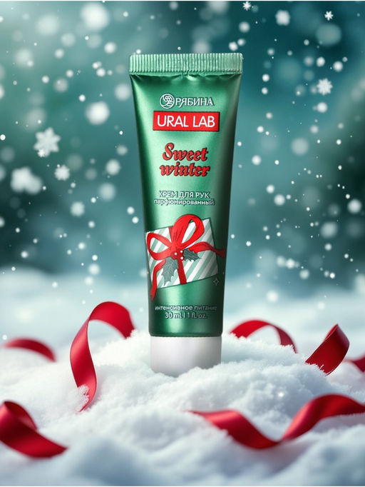 Цена за 4 шт. Крем для рук Sweet Winter, 30 мл, URAL LAB фото 8