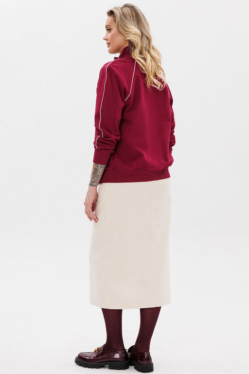 Толстовка GO F4082/12-01.164-170 вишня - Pirs фото 2