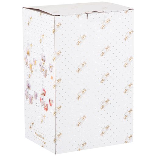 НАБОР КРУЖЕК НА МЕТАЛЛ.ПОДСТАВКЕ LEFARD ВЕСЕЛЫЕ ДРУЗЬЯ 4 ШТ. 350 МЛ  фото 2