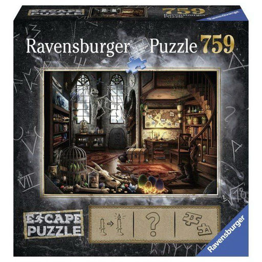 Ravensburger. Пазл-квест 759 "Лаборатория дракона" арт.19960