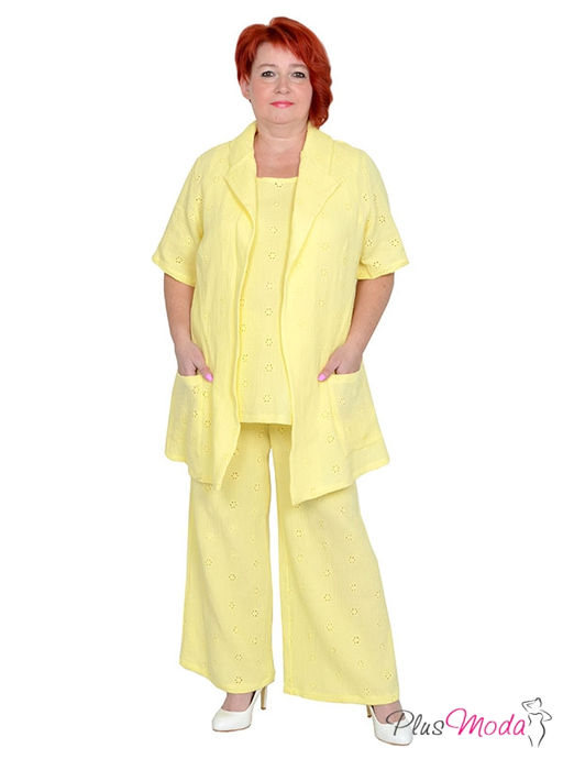 Туника Модель №1244 размеры 44-84 - Plusmoda фото 3