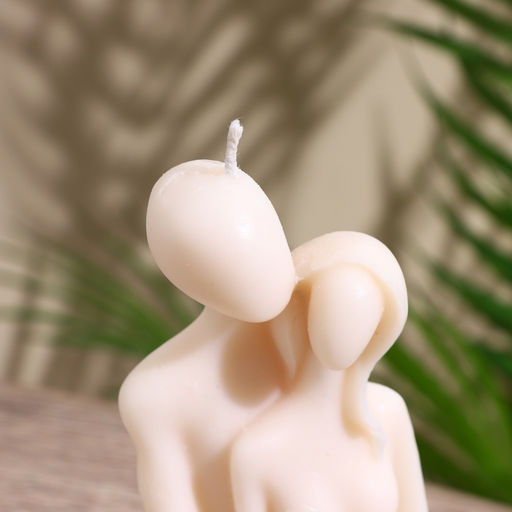 Свеча фигурная формовая «Пара», 7×5×14 см, парафин